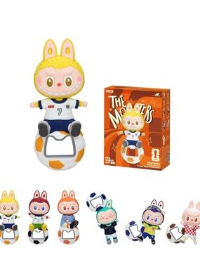 POP MART MONSTERS × FIFA Bottle Opener Fridge Magnet, Cute LABUBU World Cup 2026